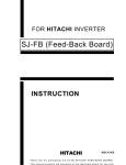 Hitachi RAS-SX10HAK / RAC-SX10HAK Air Conditioner User Manual