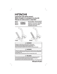 Hitachi N5009AF Flooring User Manual