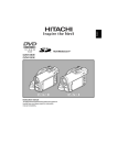 Hitachi DZMV100A Camcorder User Manual