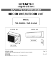 Hitachi 60SX12B/13K Projection Television User Manual