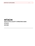 Hitachi 24PD Drill User Manual