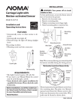 Heath Zenith 52-4477-8 Work Light User Manual