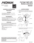 Heath Zenith 52-4474-4 Work Light User Manual