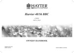 Hayter Mowers 493F Lawn Mower User Manual