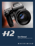 Hasselblad H2 Digital Camera User Manual