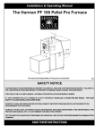 Harman Stove Company PF 100 Furnace User Manual