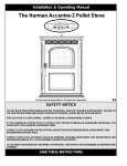 Harman Stove Company 2 Stove User Manual