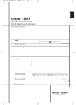 Harman-Kardon 13828 Stereo Receiver User Manual