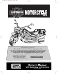 Harley-Davidson 73218 Motorcycle User Manual