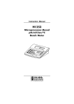 Hanna Instruments HI 253 Marine Instruments User Manual