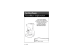 Hamilton Beach 840101300 Iron User Manual