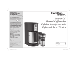 Hamilton Beach 45237R Coffeemaker User Manual