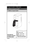 Hamilton Beach 43224C Coffeemaker User Manual
