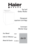 Haier AFD630IX Refrigerator User Manual
