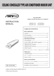 Haier AE092FCAJA, AE182FCAJA Air Conditioner User Manual