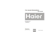 Haier 50FREE-3B Washer User Manual