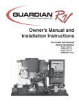 Guardian Technologies 02010-2 Portable Generator User Manual