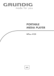 Grundig MPixx 4100 Car Stereo System User Manual