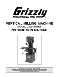 Grizzly 1008 Drill User Manual