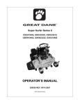 Great Dane GDRZ61-28KHE Lawn Mower User Manual