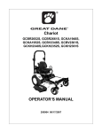 Great Dane GCBR2652S Lawn Mower User Manual