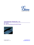 Graham Field GF-TX5EMS SONAR User Manual