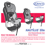 Graco PD247322A Car Seat User Manual