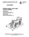 Graco Inc. 800-666 Pressure Washer User Manual