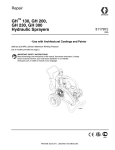 Graco Inc. 311797J Paint Sprayer User Manual