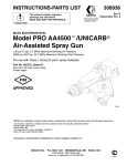 Graco Inc. 308936 Paint Sprayer User Manual