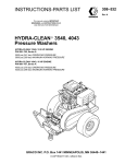 Graco Inc. 308-532 Pressure Washer User Manual