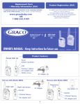 Graco Inc. 2M02 Baby Monitor User Manual