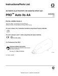Graco Inc. 244592 Paint Sprayer User Manual