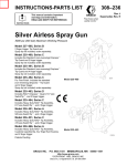 Graco Inc. 235462 Paint Sprayer User Manual