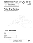 Graco Inc. 207-945 Paint Sprayer User Manual