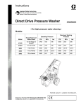 Graco 2730B Pressure Washer User Manual