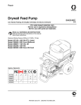 Graco 257100 Water Pump User Manual