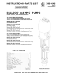 Graco 222248 Water Pump User Manual