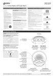 GPX C222B Clock Radio User Manual