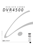 GoVideo DVD VCR Combo DVD VCR Combo User Manual