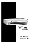 GoVideo DV1130Q DVD VCR Combo User Manual
