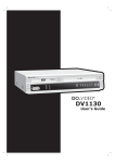 GoVideo DV1130 DVD VCR Combo User Manual