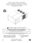 Goodman Mfg IO-367B Air Conditioner User Manual