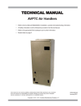 Goodman Mfg AVPTC183014 Air Conditioner User Manual