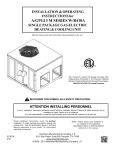 Goodman Mfg A/GPG13 M Air Conditioner User Manual