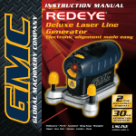 Global Machinery Company LS LINE/REDEYE Portable Generator User Manual