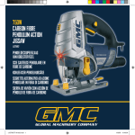 Global Machinery Company LJS750CF Saw User Manual
