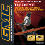 Global Machinery Company DB250SMS Saw User Manual