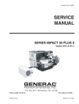 Generac Power Systems 940-2 Portable Generator User Manual