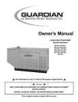 Generac 0047210, 0047220, 0047230, 0047240, 0047250, 0047251, 0047252, 0047253, 0047260 Portable Generator User Manual